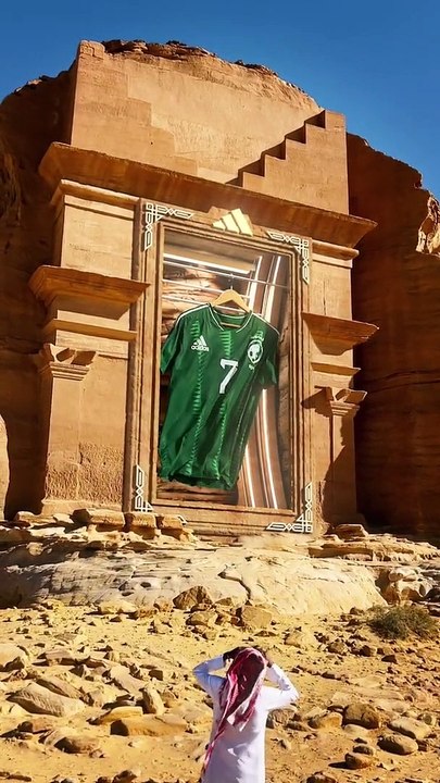 الكشف عن القميص الجديد للمنتخب السعودي