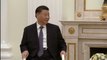 El presidente chino Xi Jinping se reúne con Vladimir Putin en Moscú