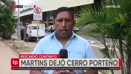 Martins confirma que se va de Cerro y responde si su futuro está en un club boliviano