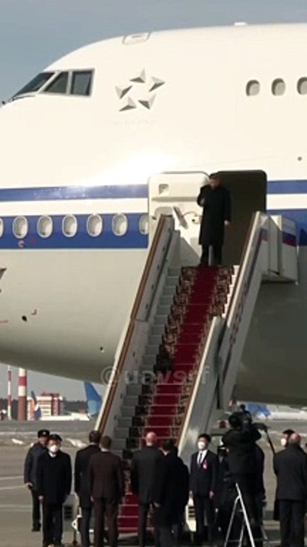 ⁣Си Цзиньпин приехал к Путину в Москву | Сі Цзіньпін приїхав до Путіна до Москви
