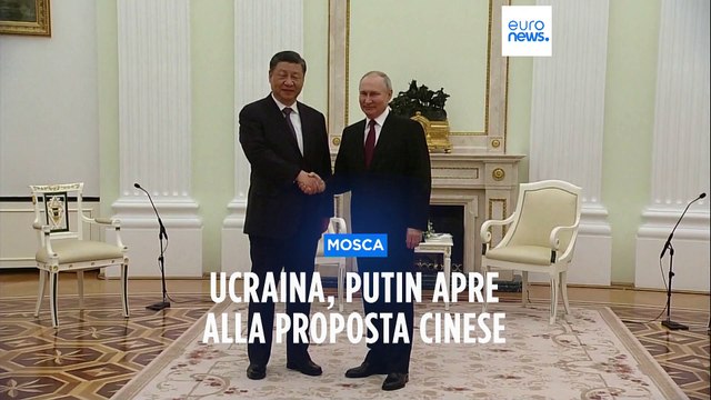Ucraina, Putin accoglie Xi-Jinping a Mosca e apre alla proposta di pace cinese