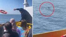 Marmara Denizi'nde feribottan atlayan yolcuyu sahil güvenlik kurtardı