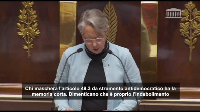 Francia, pensioni, Borne difende la riforma prima del voto