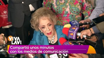 Silvia Pinal manda el último adiós a su gran amigo López Tarso