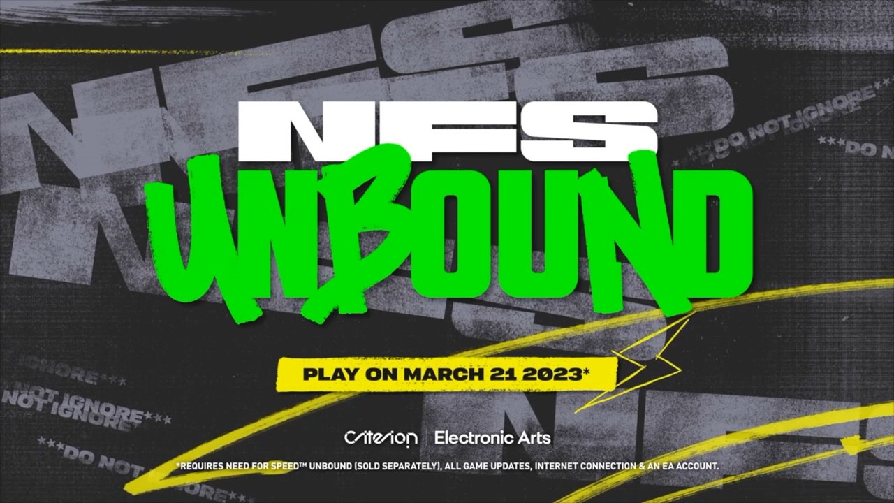 Need for Speed Unbound  Content Update Trailer PS