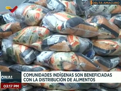 Delta Amacuro | CLAP distribuyen alimentos a familias de la pqa. Virgen del Valle
