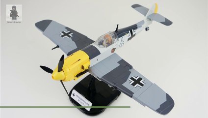 COBI World War II | 5727 --- Messerschmitt Bf 109 E-3 --- unboxing and pure build --- part 1