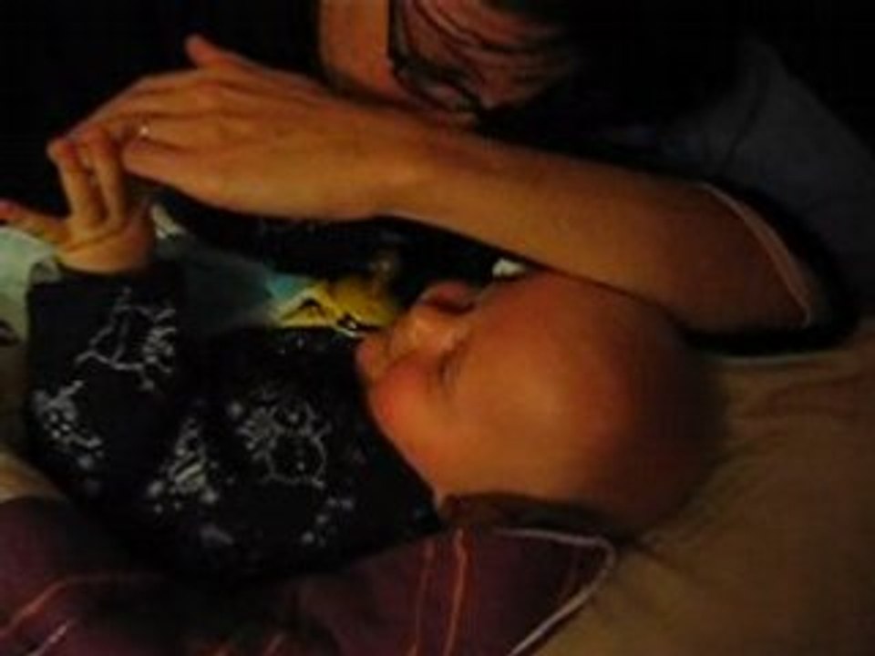 Fou rire mutuel avec maman 26-10-07