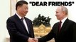 China's Xi Jinping praises Vladimir Putin during visit to Russia