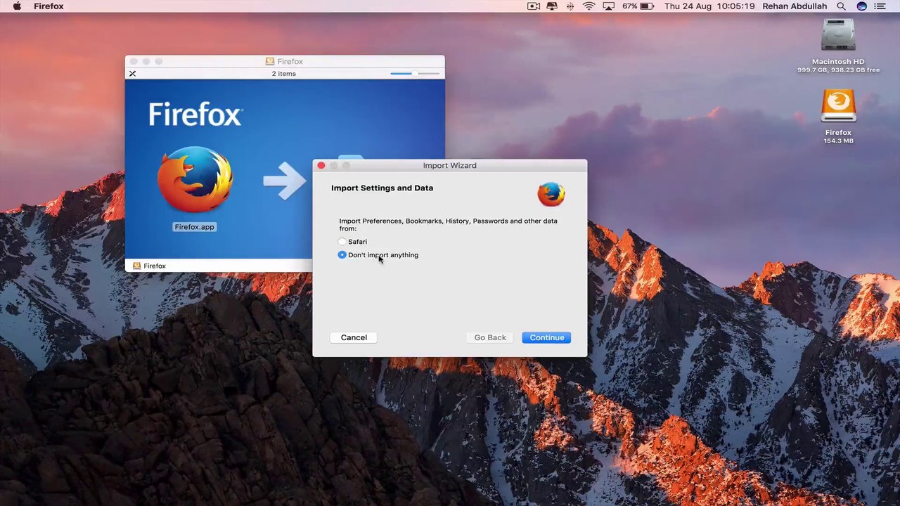 How to INSTALL the Mozilla Firefox  Browser on a Mac New video