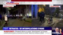 Manifestations spontanées: au moins 101 interpellations à Paris, selon la police