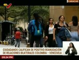 Población caraqueña califica como positiva la unión bilateral de Venezuela y Colombia
