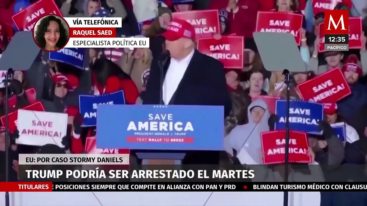 Donald Trump está manejando la narrativa y preparando a sus seguidores: académica