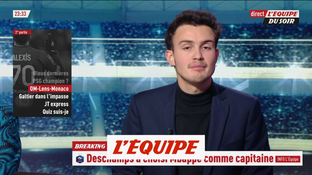 Deschamps a choisi Mbappé comme nouveau capitaine - Foot - Bleus