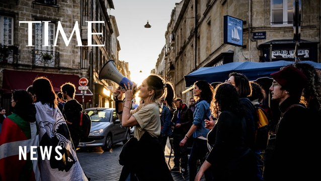Macron Squeaks Through a No-Confidence Vote Amid French Protests Over Pension Reform Plan