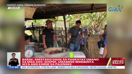 Babae, arestado dahil sa pagkatay umano sa mga aso; suspek, umaming ibinebenta niya ang karne sa palengke | UB