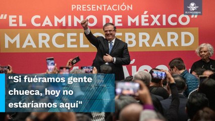 Ebrard presenta su libro y asegura que la biografía es testigo de su congruencia