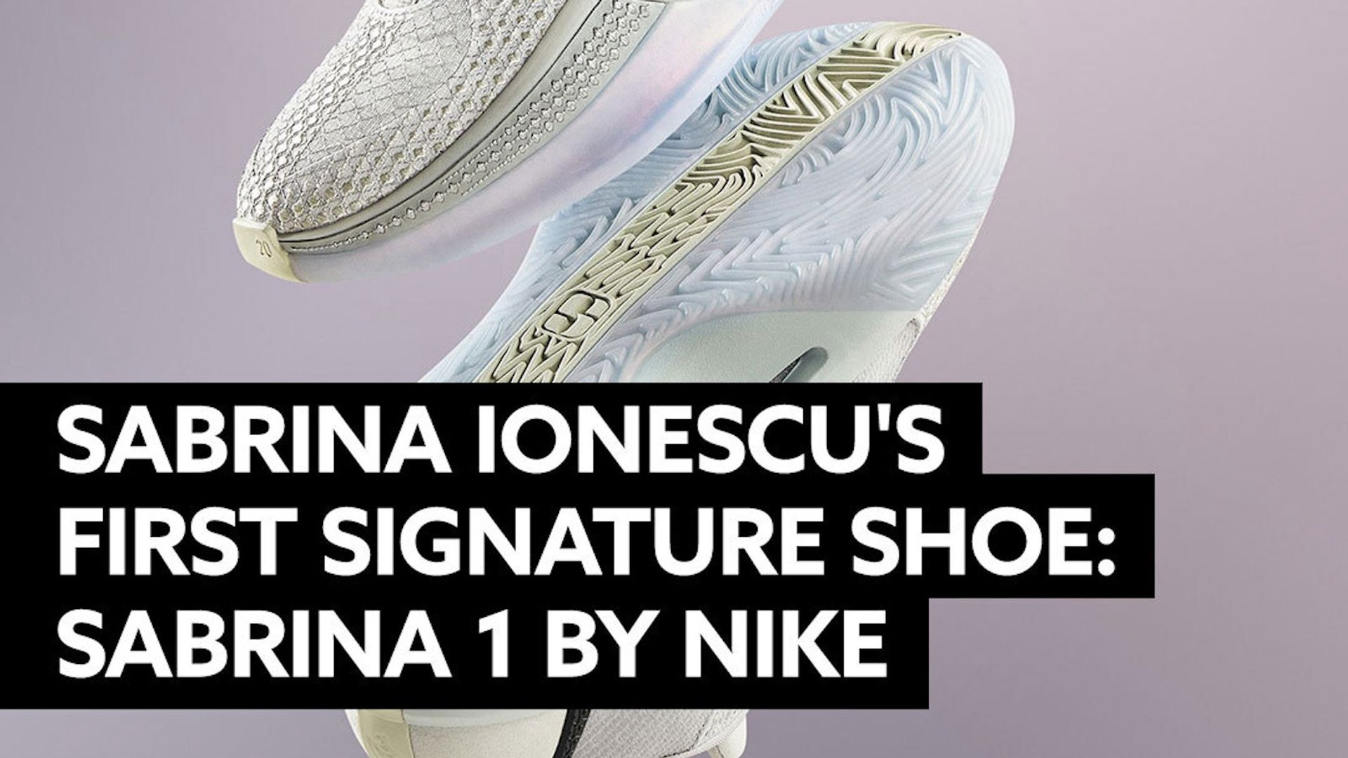 Sabrina Ionescu headlines her first shoe as Nike's next star