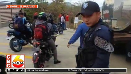 Detenido el tráfico de Danlí a Tegucigalpa