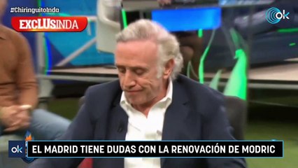 El Madrid tiene dudas con la renovación de Modric