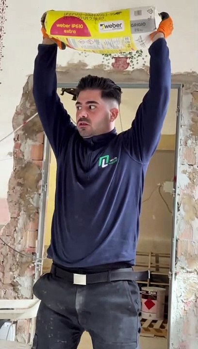 Pranking an Employee Using Concrete Powder