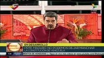 Pdte. Nicolás Maduro instó al pueblo venezolano a mantener la ofensiva contra los corruptos
