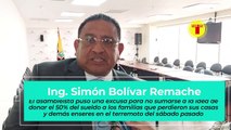 ASAMBLEÍSTA SE EXCUSÓ PARA NO SUMARSE A LA IDEA DE ENTREGAR EL 50% DE SU SUELDO A LOS DAMNIFICADOS
