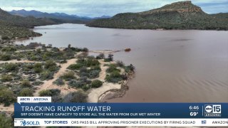 What will happen to the excess water in the Salt River?