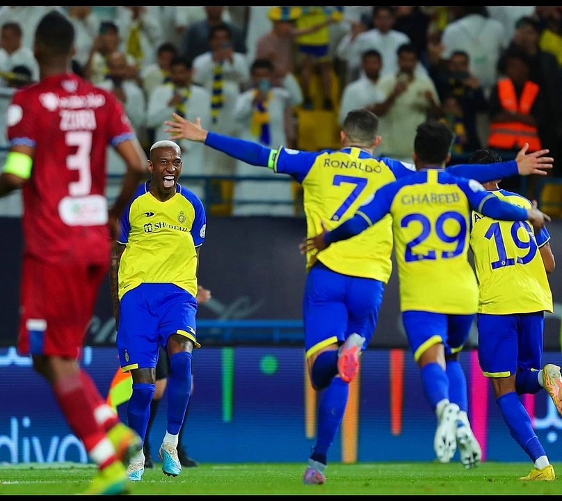 Cristiano Ronaldo's Goal Celebration After Scoring His 10th Goal