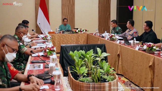 Jokowi Kumpulkan Jajaran Pengamanan di Papua, Ada Apa?
