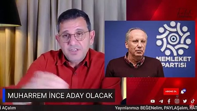 Fatih Portakal'dan Muharrem İnce'ye: Yalan söylüyorsunuz Muharrem Bey