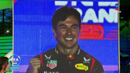 "Checo" Pérez gana el GP de Arabia Saudita