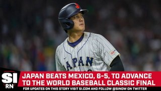 Japan Heads to Final of World Baseball Classic With Walk-off Win Over Mexico