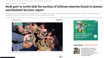 Lithium Auction of Jammu and Kashmir Reserves soon | Govt To Auction Lithium Reserves Found in JK