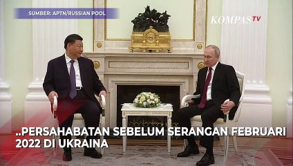 Intip Momen Pertemuan Xi Jinping dan Vladimir Putin di Moskow