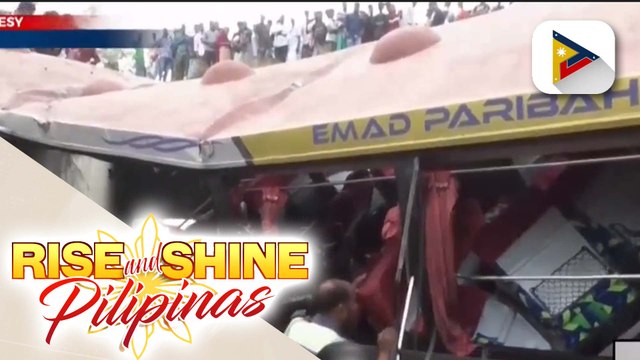 19, patay matapos mahulog sa ilog ang isang pampasaherong bus sa Bangladesh