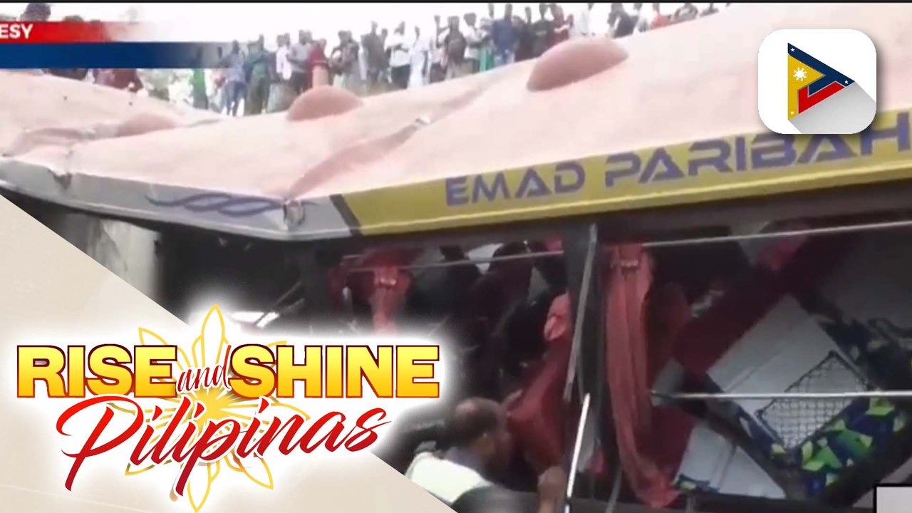 19, patay matapos mahulog sa ilog ang isang pampasaherong bus sa Bangladesh
