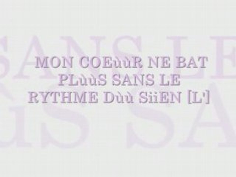 4 mOiis De bOnheur Avec tOii mOn shéry' !