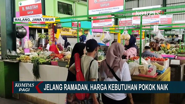 Jelang Bulan Ramadan, Harga Kebutuhan Pokok Merangkak Naik di Sejumlah Wilayah!