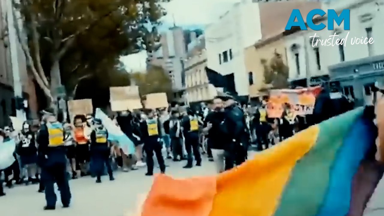 Victoria to ban Nazi salute after ‘disgusting’ scenes at anti-trans protest