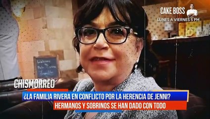 ¿La familia rivera en conflicto por herencia de Jenni Rivera?