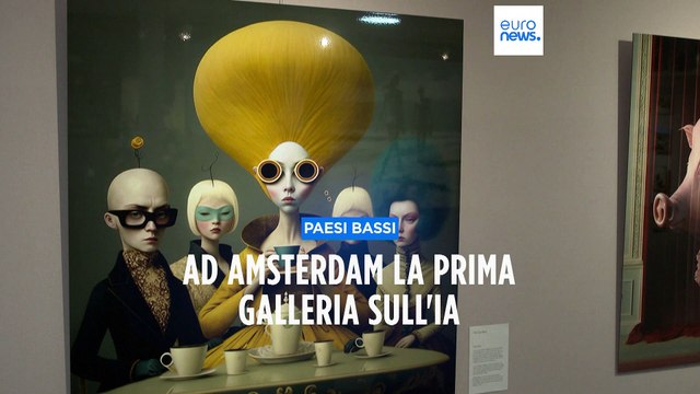 Amsterdam, la prima galleria al mondo di Intelligenza Artificiale