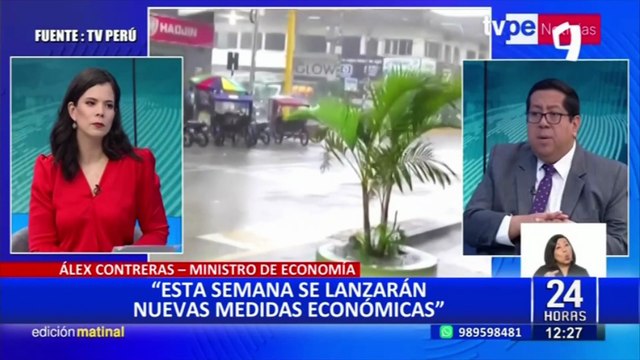 Ministro de Economía: Esta semana vamos a lanzar nuevas medidas económicas