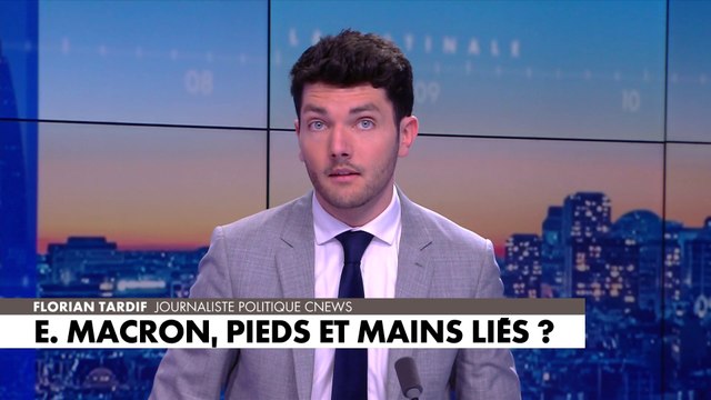 L'édito de Florian Tardif : «Emmanuel Macron, pieds et mains liés ?»