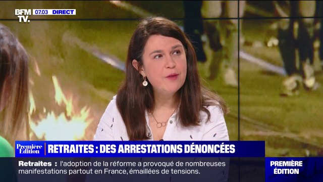 Retraites: des arrestations violentes de manifestants dénoncées dans des vidéos sur les réseaux sociaux