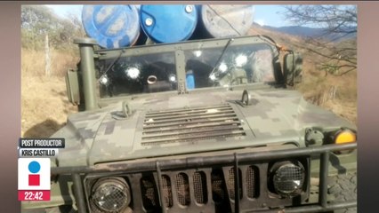 Mueren dos militares en Guerrero tras emboscada de pistoleros