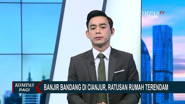 Video Amatir Detik-Detik Banjir Bandang Terjang Kampung Cikaret dan Cugenang Cianjur