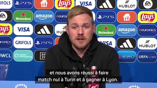 Quarts - Eidevall : Arsenal ne doit pas craindre le Bayern