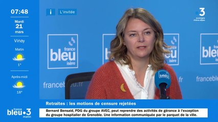 "J'appelle à l'apaisement" Elodie Jacquier-Laforge, députée de l'Isère