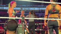 Shayna Baszler and Ronda Rousey vs Natalya and Tegan Nox Full Match - WWE Live